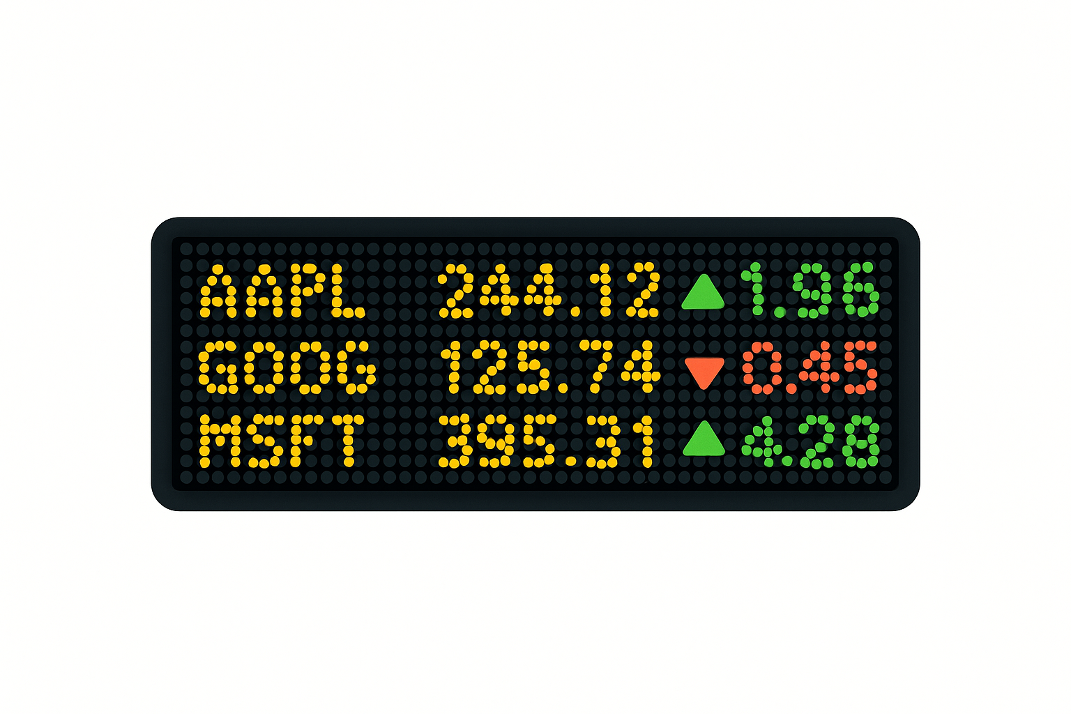 LED Ticker preview